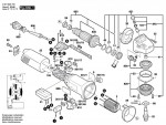 Bosch 0 601 806 703 Gws 14-150C Angle Grinder 230 V / Eu Spare Parts